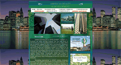 Desktop Screenshot of americanrealtydevelopment.com