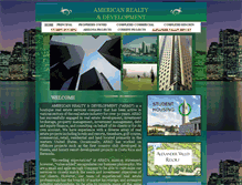 Tablet Screenshot of americanrealtydevelopment.com